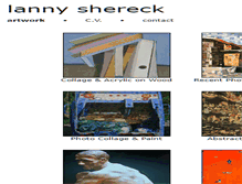 Tablet Screenshot of lannyshereck.com